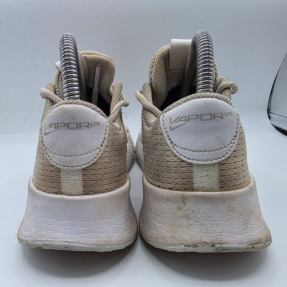 NikeCourt Vapor Lite 2 HC Womens Size 7.5 White Metallic Silver Shoes Athletic main image 6